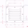 Louvre Ventilation Grille - Image 2