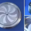 Rotary Shutter Vent, with mesh