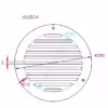 Round Ventilation Grille - Image 2