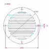 Round Ventilation Grille - Image 2