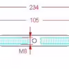 Rigging Screw with Swage Terminal Ends - Image 2