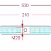 Rigging Screw with Swage Terminal Ends - Image 2