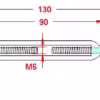 Rigging Screw Turnbuckle with Jaw Ends - Image 2