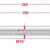 Rigging Screw Turnbuckle with Eye Ends - Image 2