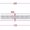 M8 Rigging Screw Turnbuckle with Eye and Hook - Image 2