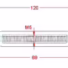 M5 Rigging Screw Turnbuckle with Eye and Hook - Image 2