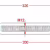 M12 Rigging Screw Turnbuckle with Eye and Hook - Image 2