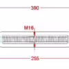 M16 Rigging Screw Turnbuckle with Eye and Hook - Image 2