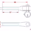 Swaged Fork Terminal - Image 2