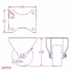 Fixed Castor Bracket - Image 2