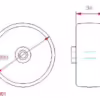 Nylon Castor Wheel - Image 2