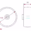 Nylon Castor Wheel - Image 2