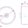Nylon Castor Wheel - Image 2