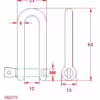 Long D Shackle with Screw Collar Pin - Image 2