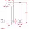 Long D Shackle with Screw Collar Pin - Image 2