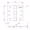 Butt Hinge - Image 3