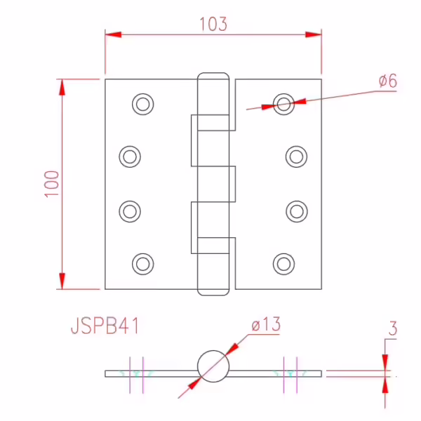 Butt Hinge - Image 3
