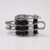 Triple Wire Rope Pulley Block with centre becket - Image 2