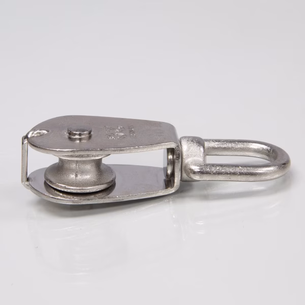 20mm Single Sheave Wire Rope Pulley Block - Image 2