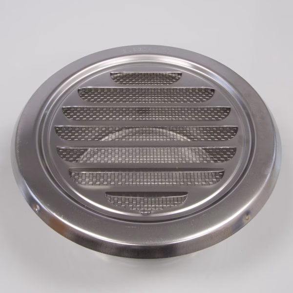 Round Louvre Vent, with mesh - Image 2