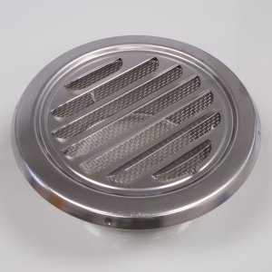 Round Louvre Vent, with mesh
