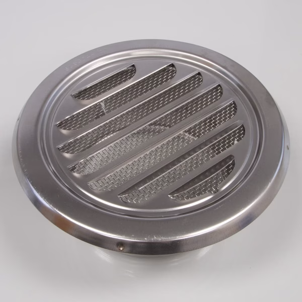 Round Louvre Vent, with mesh