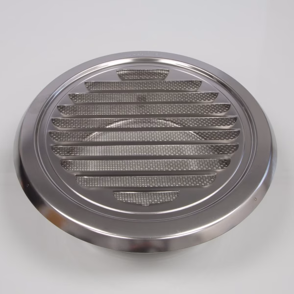 Round Louvre Vent, with mesh - Image 2