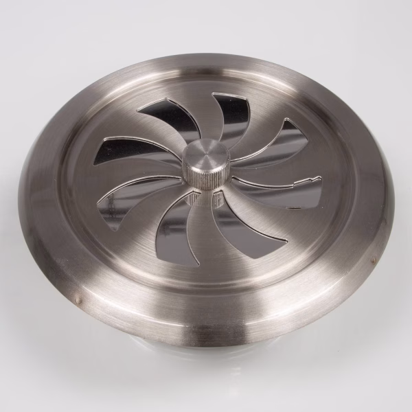 ø100mm Rotary Shutter Vent, with mesh - Image 2