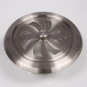 ø100mm Rotary Shutter Vent, with mesh