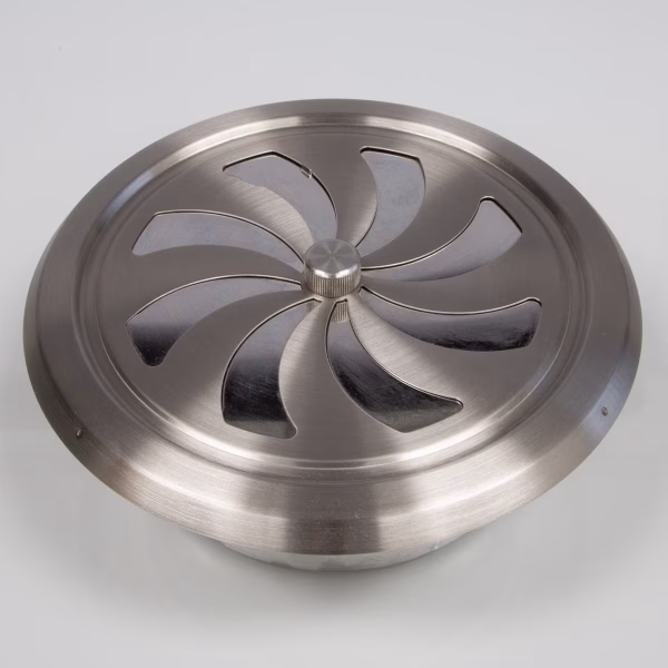 ø150mm Rotary Shutter Vent, with mesh - Image 2