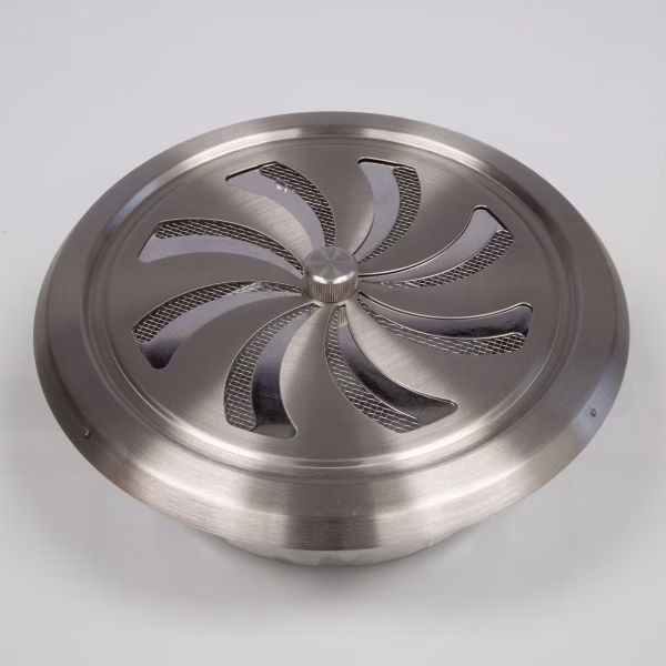 ø150mm Rotary Shutter Vent, with mesh - Image 3