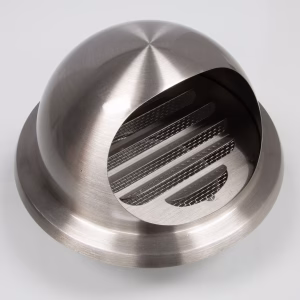 Bull Nose Louvre Vent, with mesh