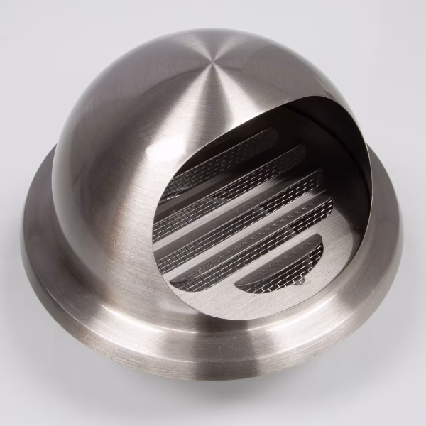 Bull Nose Louvre Vent, with mesh