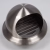 ø125mm Bull Nose Louvre Vent, with mesh