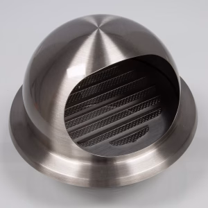 Bull Nose Louvre Vent, with mesh