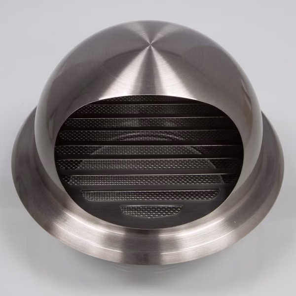 ø150mm Bull Nose Louvre Vent, with mesh - Image 2