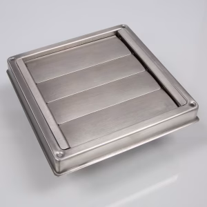 Square Wall Outlet Vent, with gravity flaps