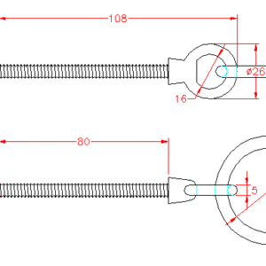 Ring Bolt with Nut