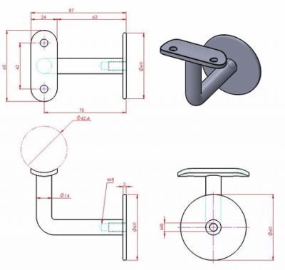hidden wall brackets