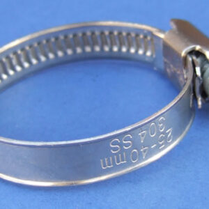 9mm wide Worm Drive Hose Clamp