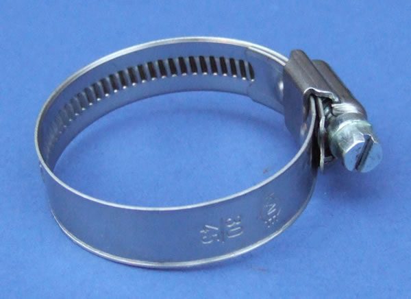 12mm wide Worm Drive Hose Clamp