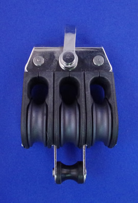 Triple Wire Rope Pulley Block