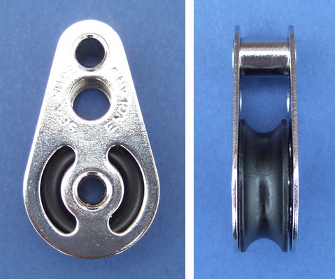 Single Wire Rope Pulley Block With Hollow Rivet
