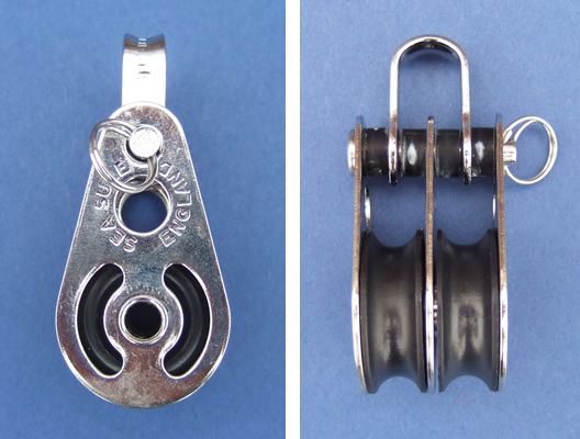 Double Wire Rope Pulley Block With Shackle