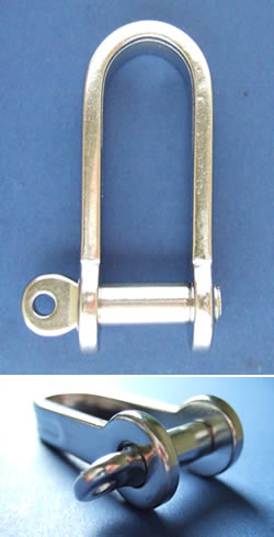 Strip D Shackle with Screw Pin