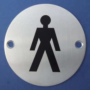 Male Symbol Door Sign