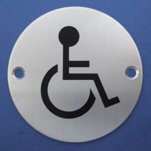 Disabled Symbol Door Sign